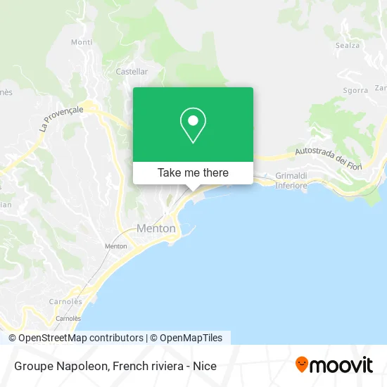 Groupe Napoleon map
