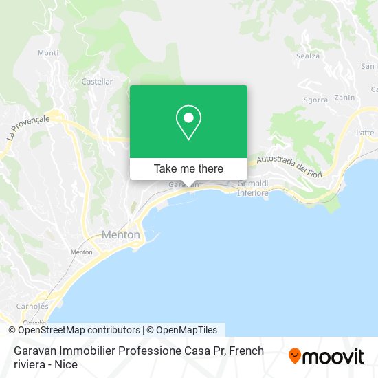 Garavan Immobilier Professione Casa Pr map