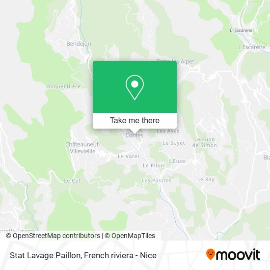 Stat Lavage Paillon map