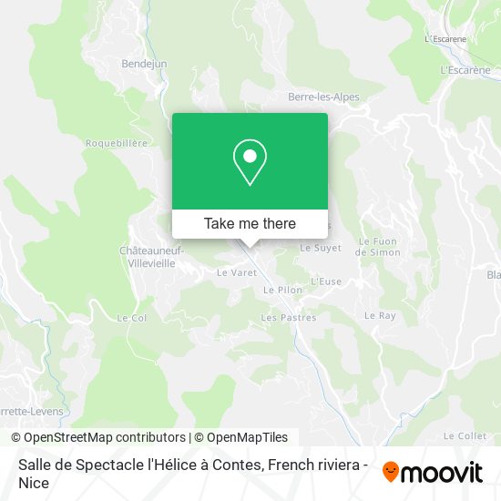 Salle de Spectacle l'Hélice à Contes map
