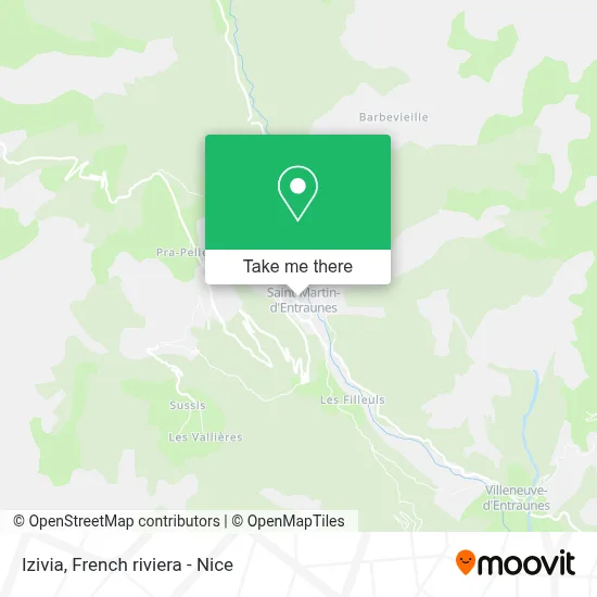Izivia map