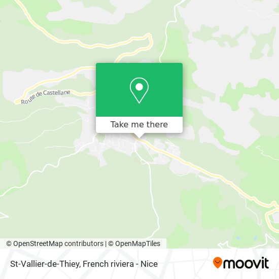 St-Vallier-de-Thiey map