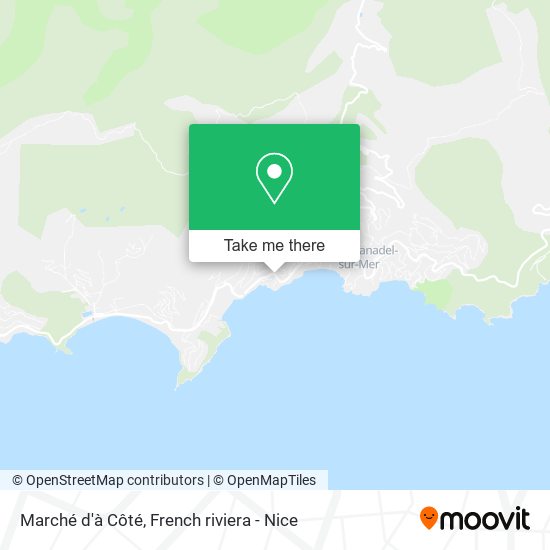 Marché d'à Côté map