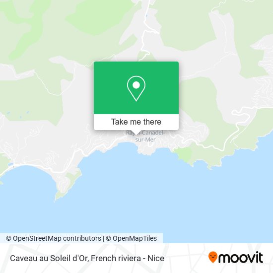 Caveau au Soleil d'Or map