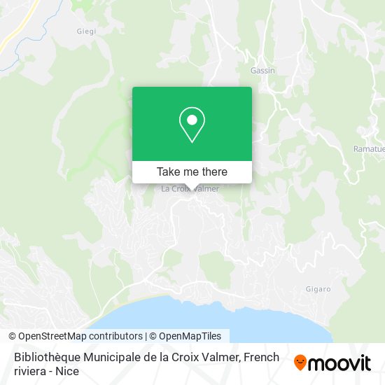 Bibliothèque Municipale de la Croix Valmer map