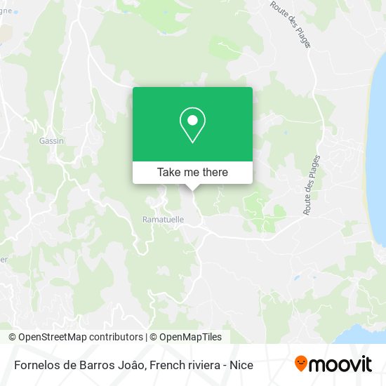 Fornelos de Barros Joâo map