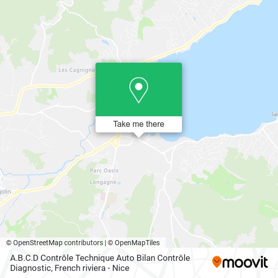 A.B.C.D Contrôle Technique Auto Bilan Contrôle Diagnostic map