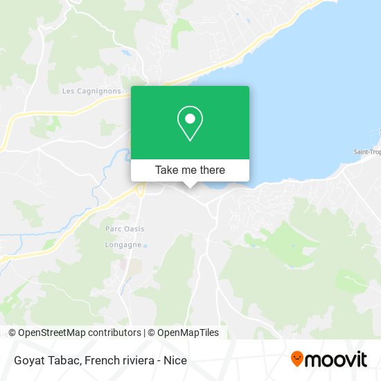 Goyat Tabac map