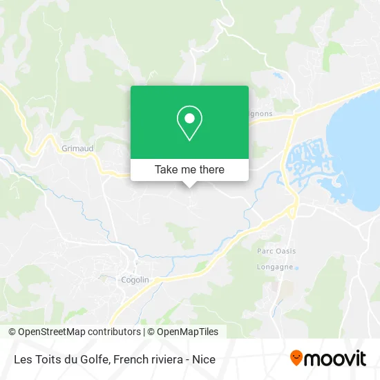Les Toits du Golfe map