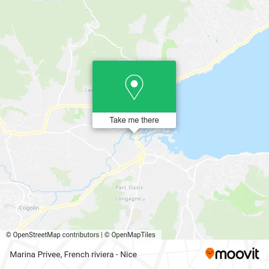 Marina Privee map