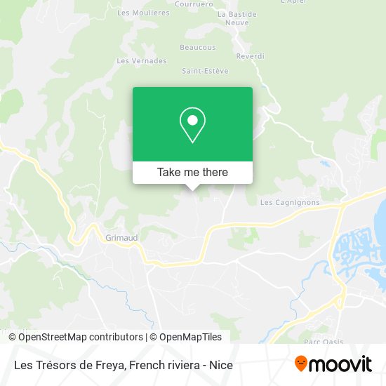 Les Trésors de Freya map