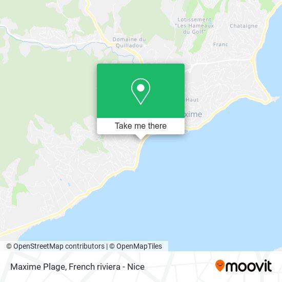 Maxime Plage map