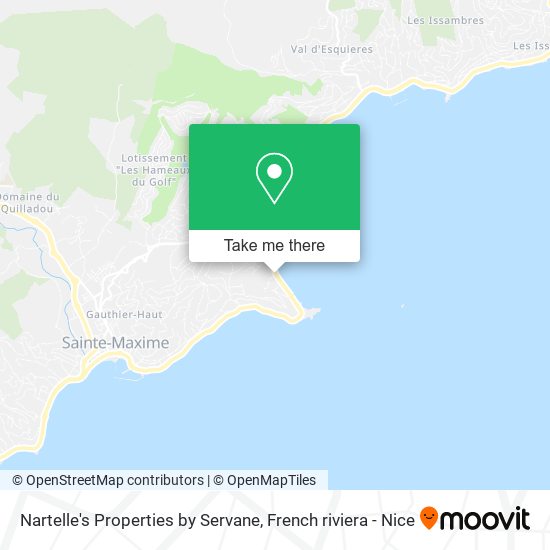 Nartelle's Properties by Servane map