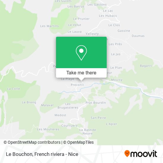 Le Bouchon map