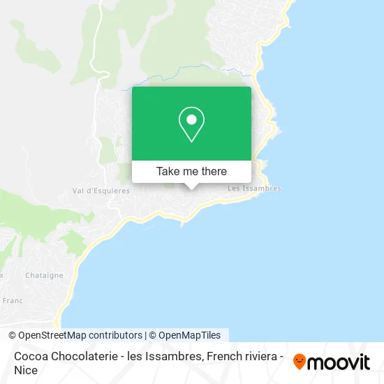 Cocoa Chocolaterie - les Issambres map