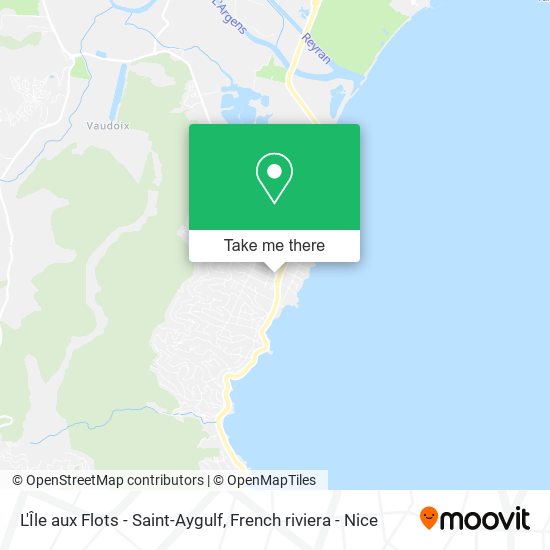 L'Île aux Flots - Saint-Aygulf map