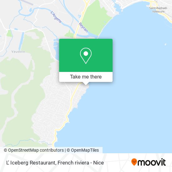 L' Iceberg Restaurant map