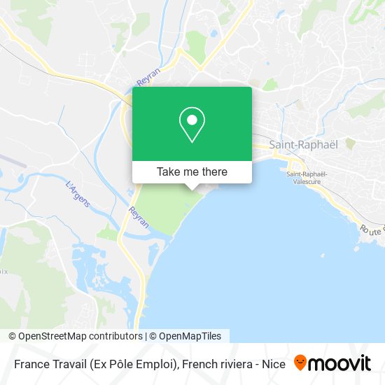 France Travail (Ex Pôle Emploi) map