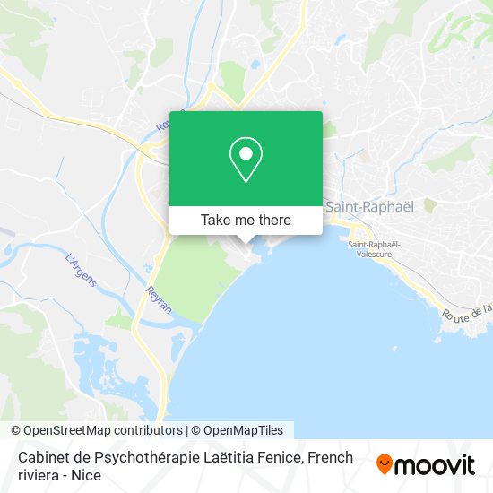 Cabinet de Psychothérapie Laëtitia Fenice map