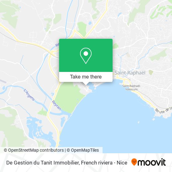 De Gestion du Tanit Immobilier map