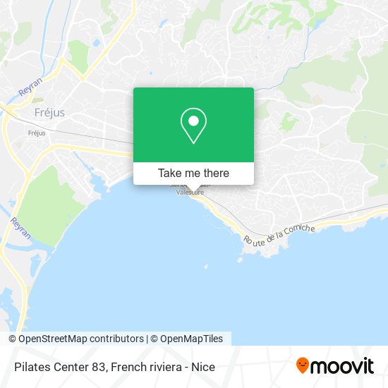 Pilates Center 83 map