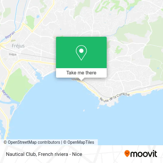 Club Nautique map