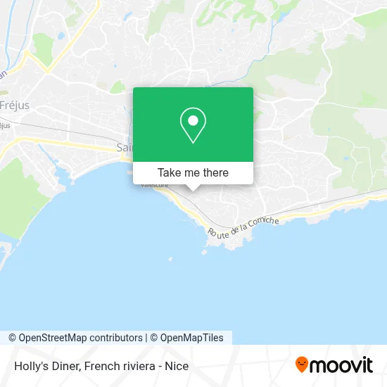 Holly's Diner map