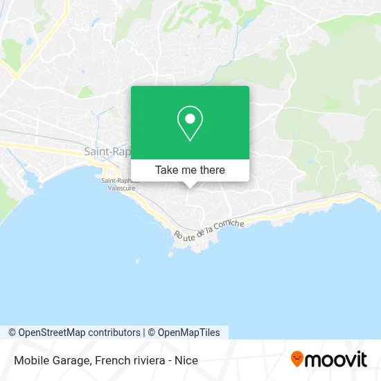 Mobile Garage map