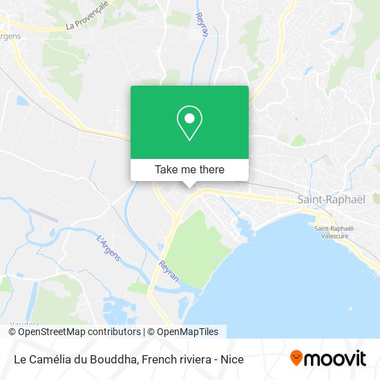 Le Camélia du Bouddha map