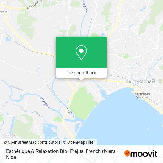 Esthétique & Relaxation Bio- Fréjus map