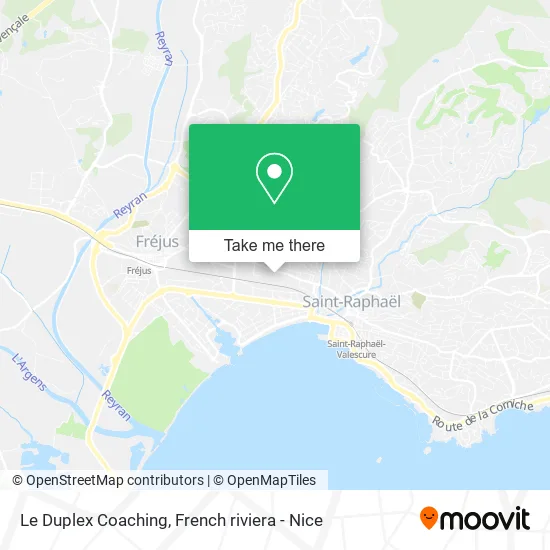 Le Duplex Coaching map
