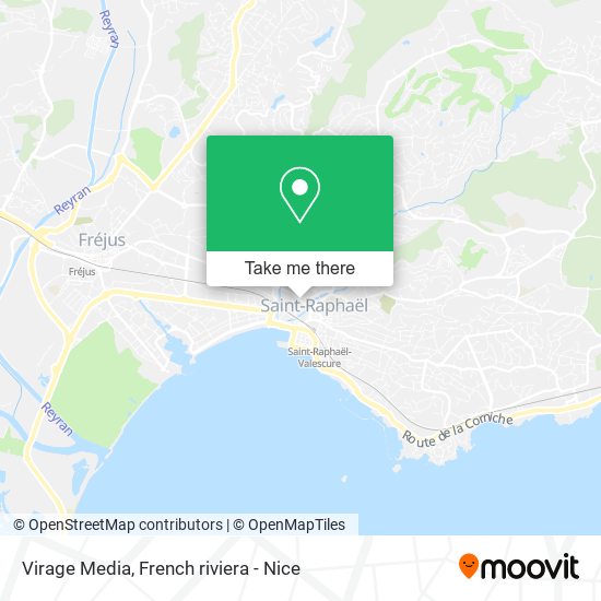 Virage Media map