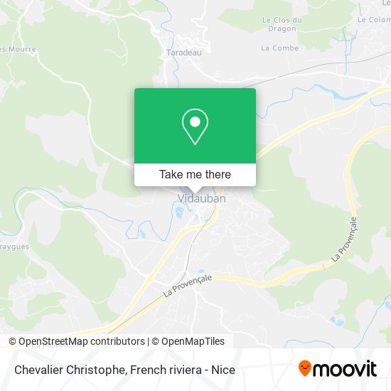 Mapa Chevalier Christophe