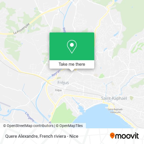 Quere Alexandre map