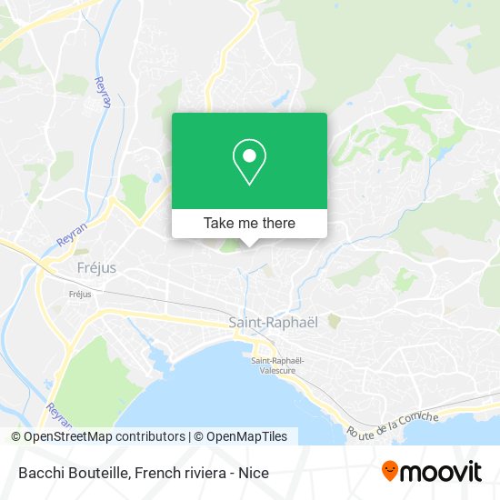 Bacchi Bouteille map