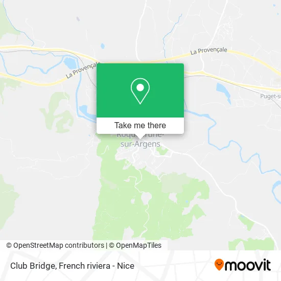 Club Bridge map