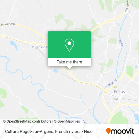 Cultura Puget-sur-Argens map