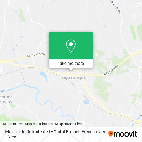 Maison de Retraite de l'Hôpital Bonnet map