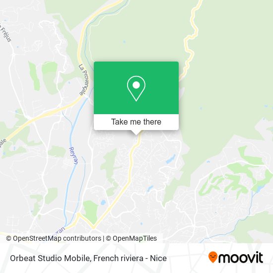 Orbeat Studio Mobile map