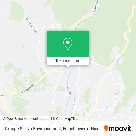 Groupe Sclavo Environnement map