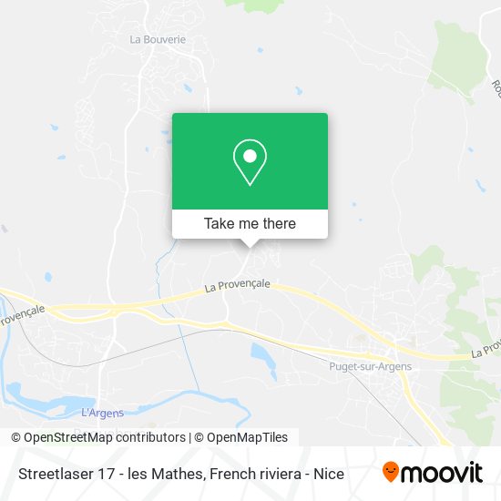 Streetlaser 17 - les Mathes map
