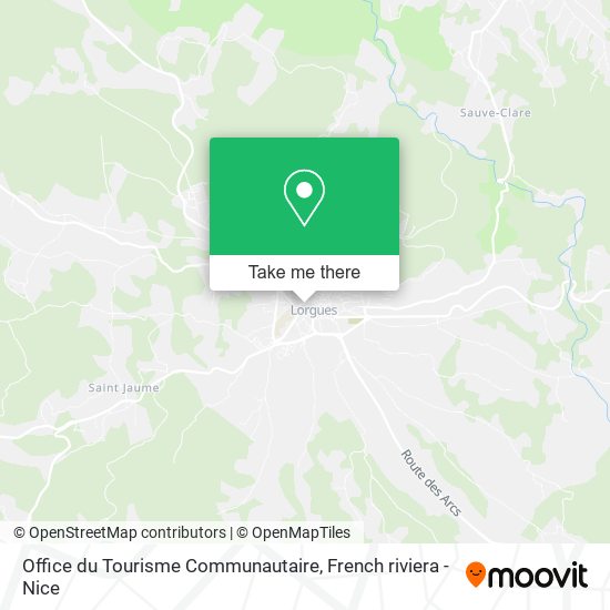 Office du Tourisme Communautaire map