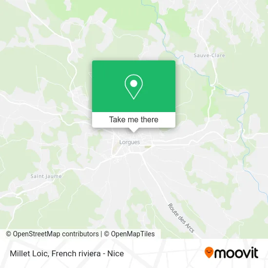 Millet Loic map