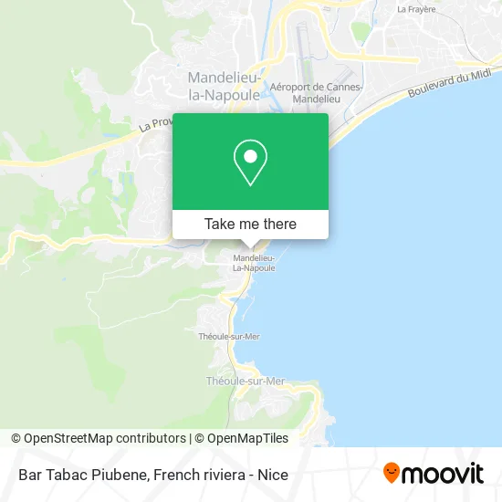 Bar Tabac Piubene map