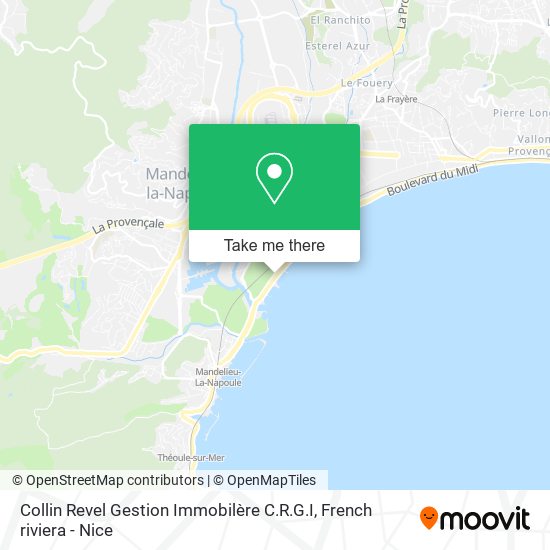 Collin Revel Gestion Immobilère C.R.G.I map