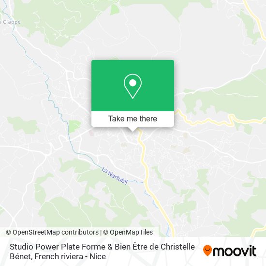 Studio Power Plate Forme & Bien Être de Christelle Bénet map