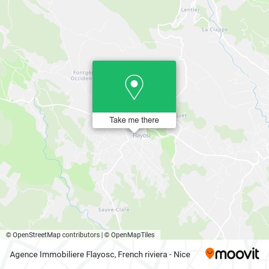 Mapa Agence Immobiliere Flayosc