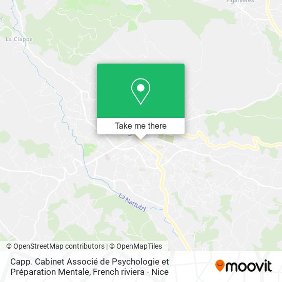 Capp. Cabinet Associé de Psychologie et Préparation Mentale map