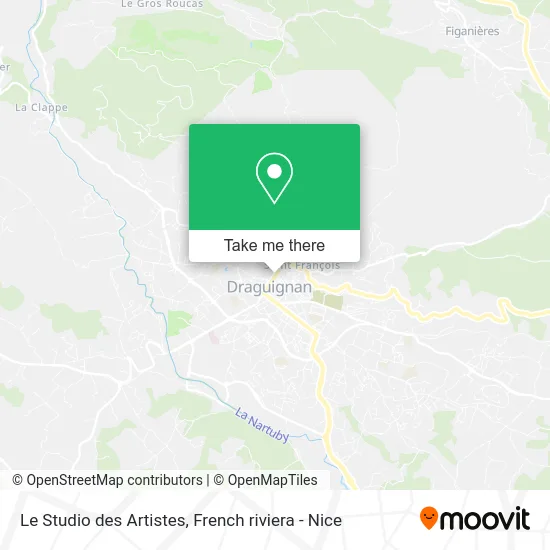 Le Studio des Artistes map