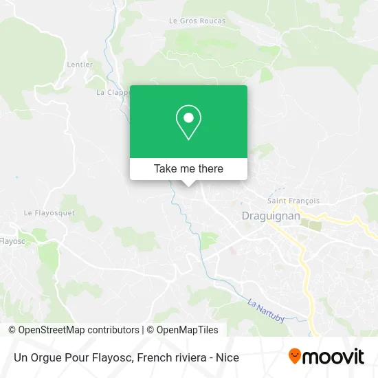 Un Orgue Pour Flayosc map